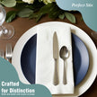 Perfect Stix White Dinner Napkin-300 2-Ply White Dinner Napkins, 0.1