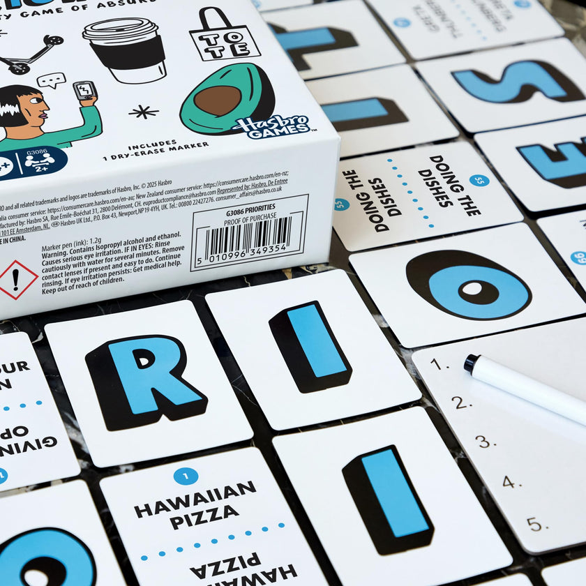Priorities Game | A Party Game of Absurd Choices | Hilarious Card Games for Adults and Teens | Ages 14+ | 2+ Players | 30 Mins. (English Version) 🍁 All In One Marketplace Canada