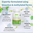Igennus Super B-Complex - High Strength Methylated B Vitamins, Clean Label 🍁 All In One Marketplace Canada