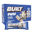 BUILT Puff Protein Bars, Cookies 'N Cream, 17g Protein - 12 Count 🍁 All In One Marketplace Canada