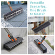 3 in 1 Floor Scrub Brush with Long Handle and 360° Rotation Head, Multi-Purpose Cleaning Brush, Including Flat Bristle Brush, Angled Bristle Brush and Scraper 🍁 All In One Marketplace Canada