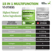 Deley Naturals Dog Multivitamins Chewable - 15 in 1 Dog Vitamins and Supplements for Immune System, Skin, Joint Support & Digestion - Multivitamin with MSM, Glucosamine & Chondroitin for All Ages 🍁 All In One Marketplace Canada