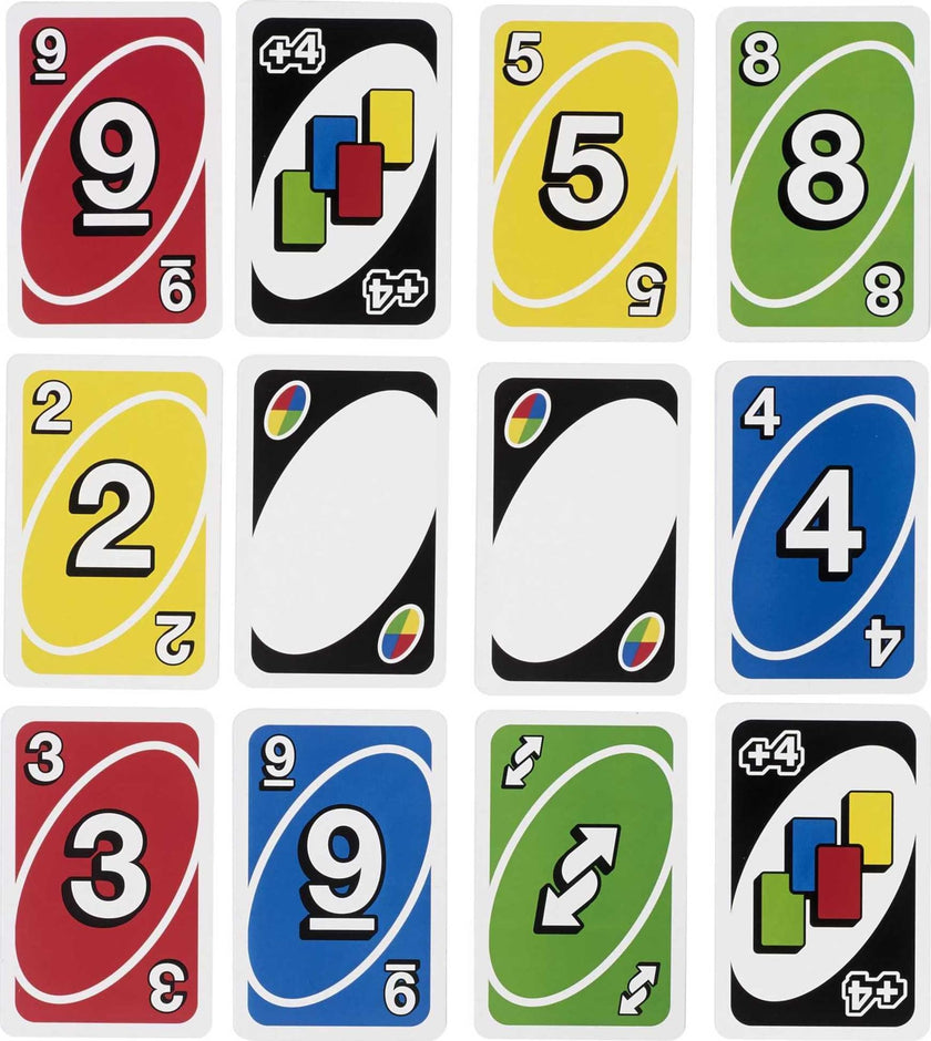 Mattel Games Giant UNO Card Game for Kid, Adult & Families, Color Blind Accessible & Customizable Large Deck 🍁 All In One Marketplace Canada
