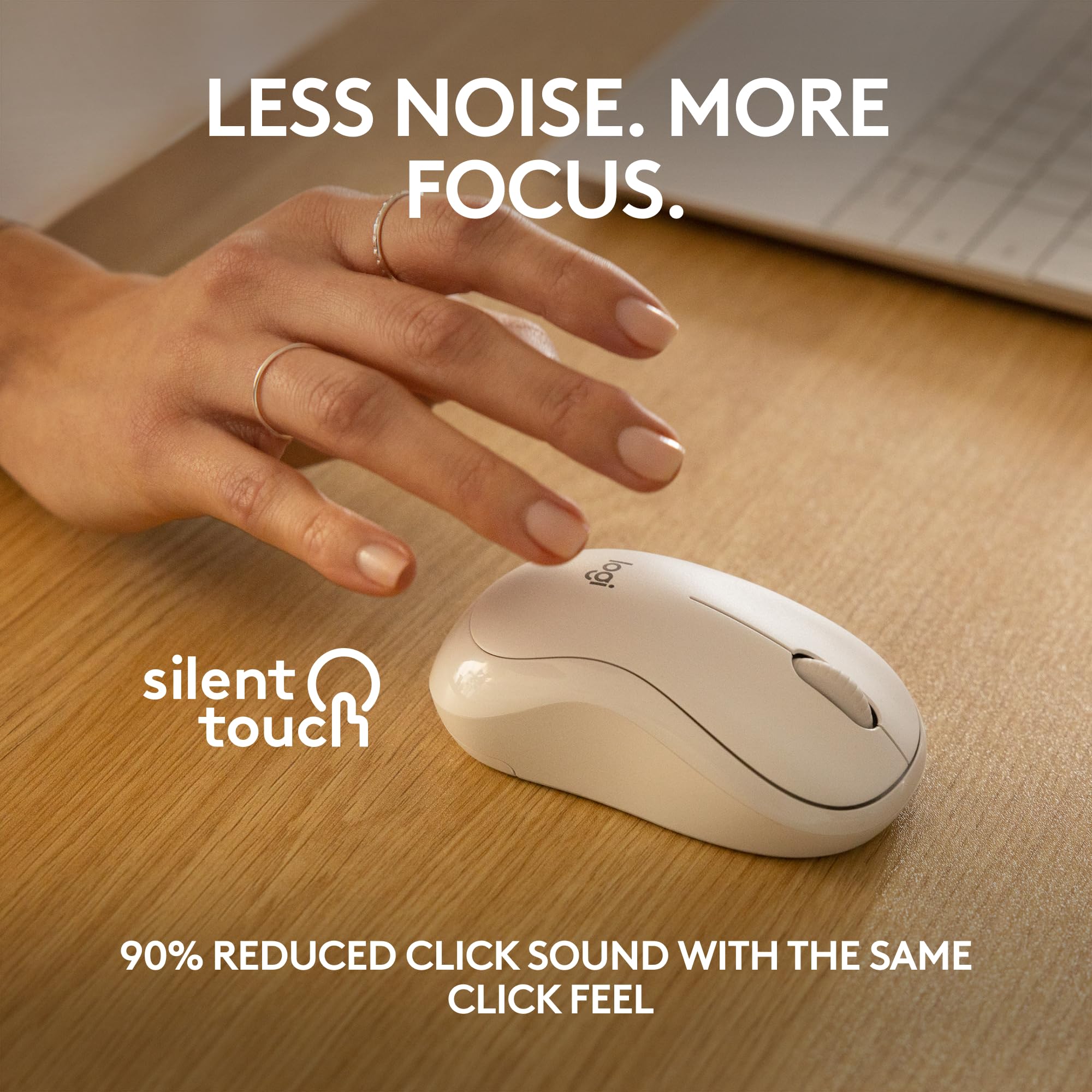 Logitech M240 Silent Bluetooth Mouse, Wireless, Compact, Portable, Smooth Tracking, 18-Month Battery, for Windows, macOS, ChromeOS, Compatible with PC, Mac, Laptop, Tablets - Off White 🍁 All In One Marketplace Canada