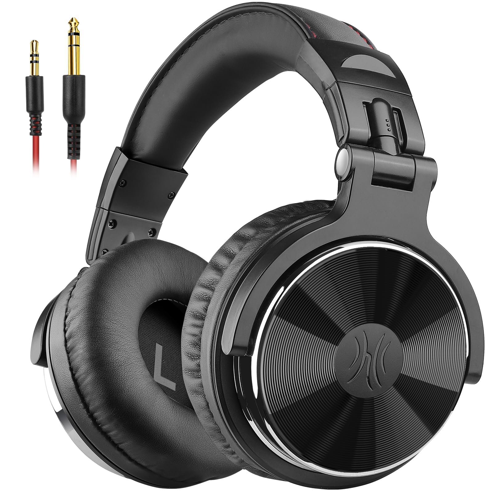 OneOdio Pro-10 Over Ear Wired Headphones for School Studio Monitor & Mixing DJ Stereo Headsets, 50mm Neodymium Drivers, in-Line Mic, 3.5mm/6.35mm Jack for AMP Computer Recording Phone Piano Guitar 🍁 All In One Marketplace Canada