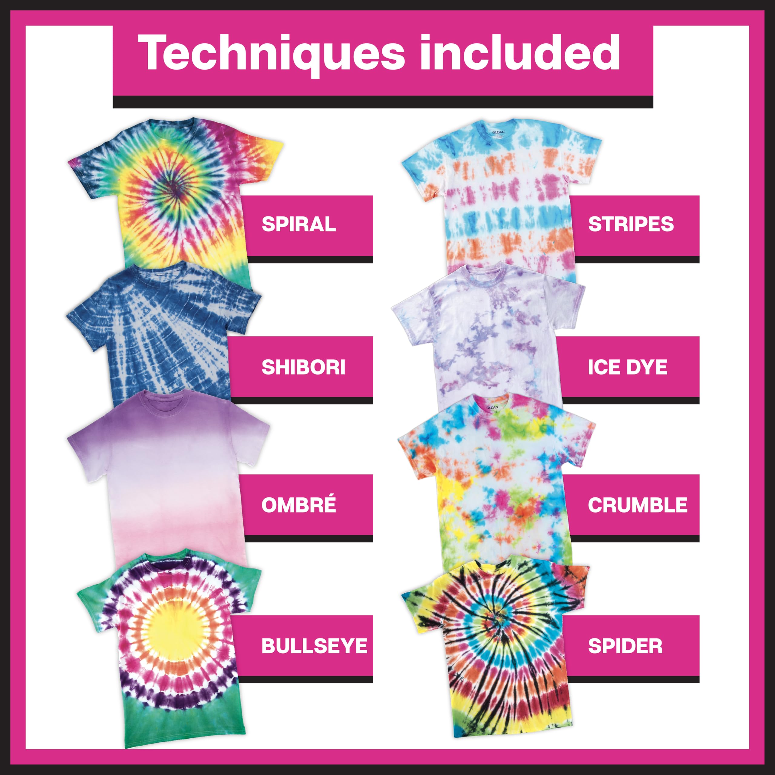 TULIP 34723 One-Step Tie Dye Party Kit 🍁 All In One Marketplace Canada