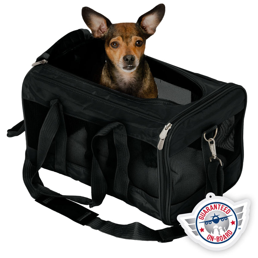 SHERPA Original Deluxe Airline Approved Pet Carrier, Medium, Black 🍁 All In One Marketplace Canada