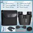 Occer 12x25 Compact Binoculars for Adults Kids, Small Binoculars with Large Clear Low Light Vision,High Power Lightweight Binocular Easy Focus for Hunting, Bird Watching, Travel, Hiking,Gift for Men 🍁 All In One Marketplace Canada