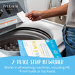 Tru Earth Compact Dry Laundry Detergent Sheets - Up to 128 Loads (64 Sheets) - Paraben-Free - Original Eco-Strip Liquidless Laundry Detergent, Laundry Sheets - Fresh Linen 🍁 All In One Marketplace Canada