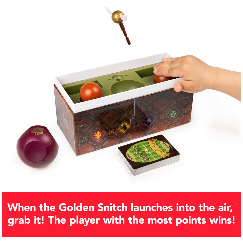 Harry Potter Catch The Golden Snitch, A Quidditch Board Game for Witches, Wizards and Muggles, Family Game Ages 8 & up 🍁 All In One Marketplace Canada
