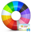 3D Pen Filament Refills 15 Colors, Each Color 16 Feet Total 240 Feet, 1.75 mm Pla Filament Comes with 2 Finger Caps & Copybook,3D Printing Pen Filament Refills Compatible with Mynt3d,scrib3d 3D Pen 🍁 All In One Marketplace Canada