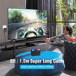 SATURNDOCK 45W Charger Compatible with Nintendo Switch, Fast Charging Power Supply Compatible with Switch OLED/Lite/Steam Deck Dock, Support TV Mode, 15V 2.6A (5ft) 🍁 All In One Marketplace Canada