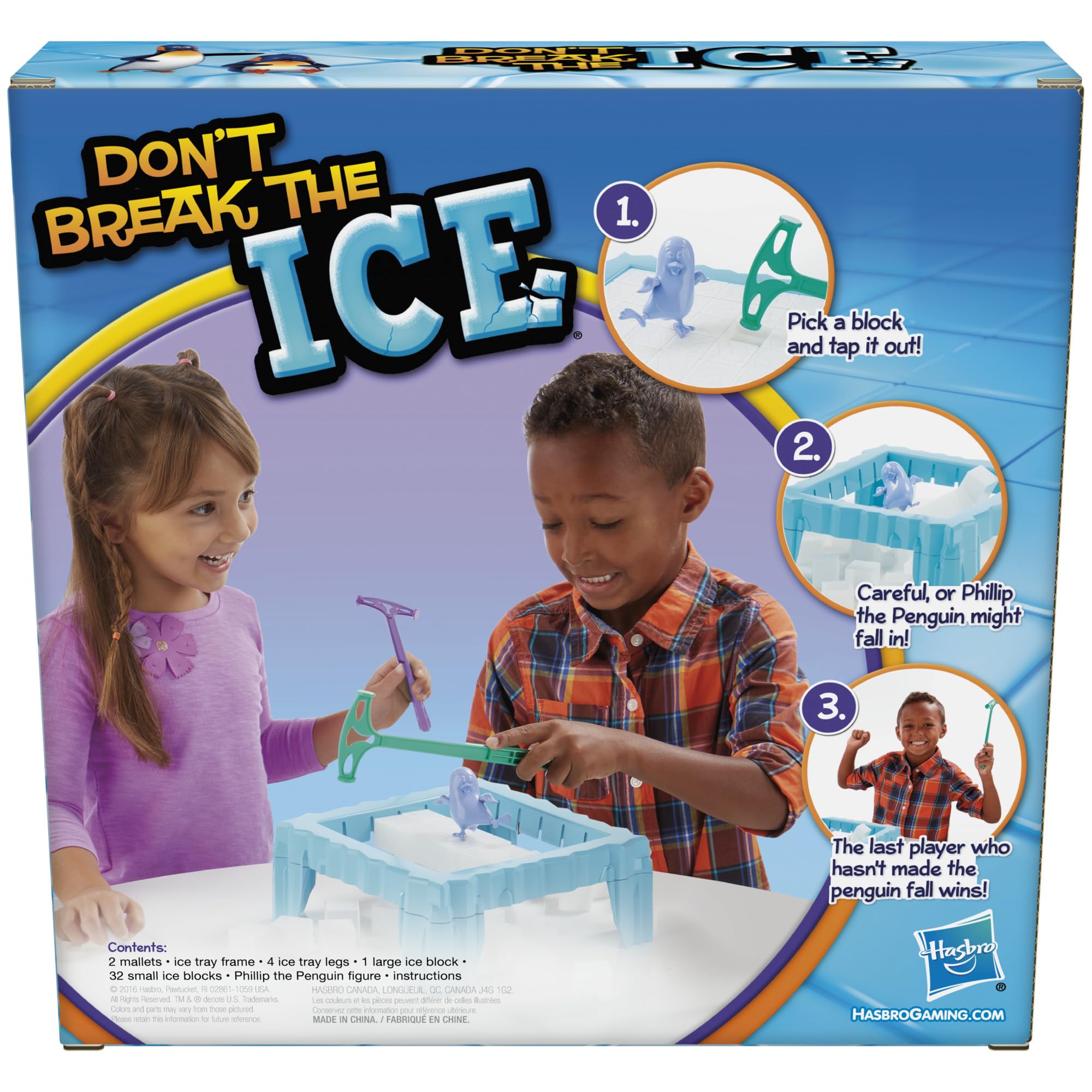 Hasbro Don't Break the Ice Game,2-4 players 🍁 All In One Marketplace Canada