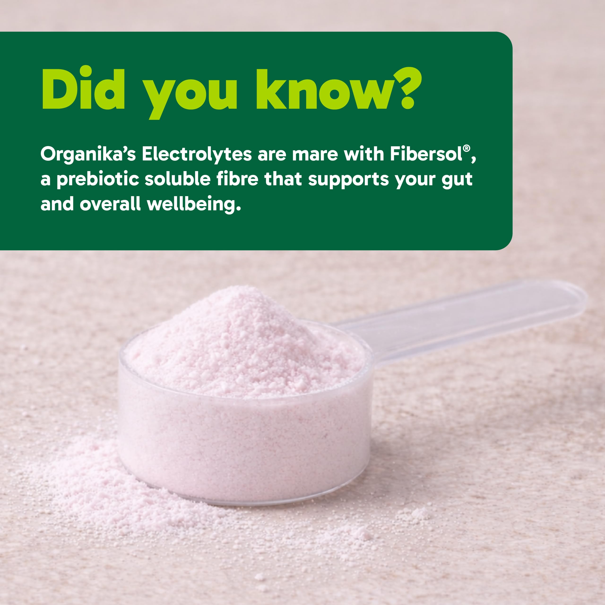 Organika Canadian-Made Electrolytes Powder with Vitamin C & Prebiotic Fibre - Sugar-Free Hydration Drink Mix - Pink Lemonade - 210 g - 60 servings 🍁 All In One Marketplace Canada