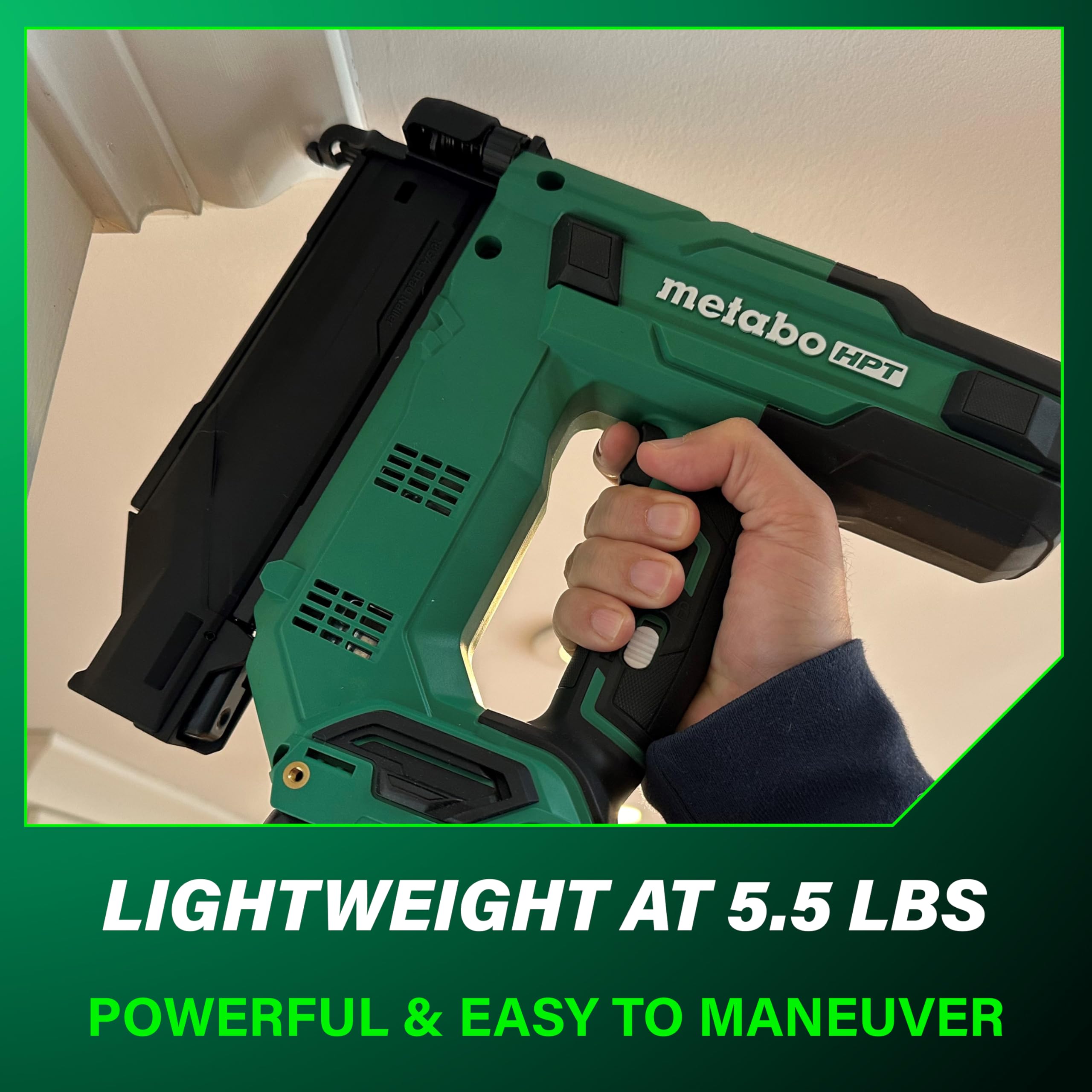 Metabo HPT 18V MultiVolt™ 18-Ga Compact Cordless Brad Nailer Kit, Includes 1-18V 2.0 Ah Battery, NT1850DGM 🍁 All In One Marketplace Canada