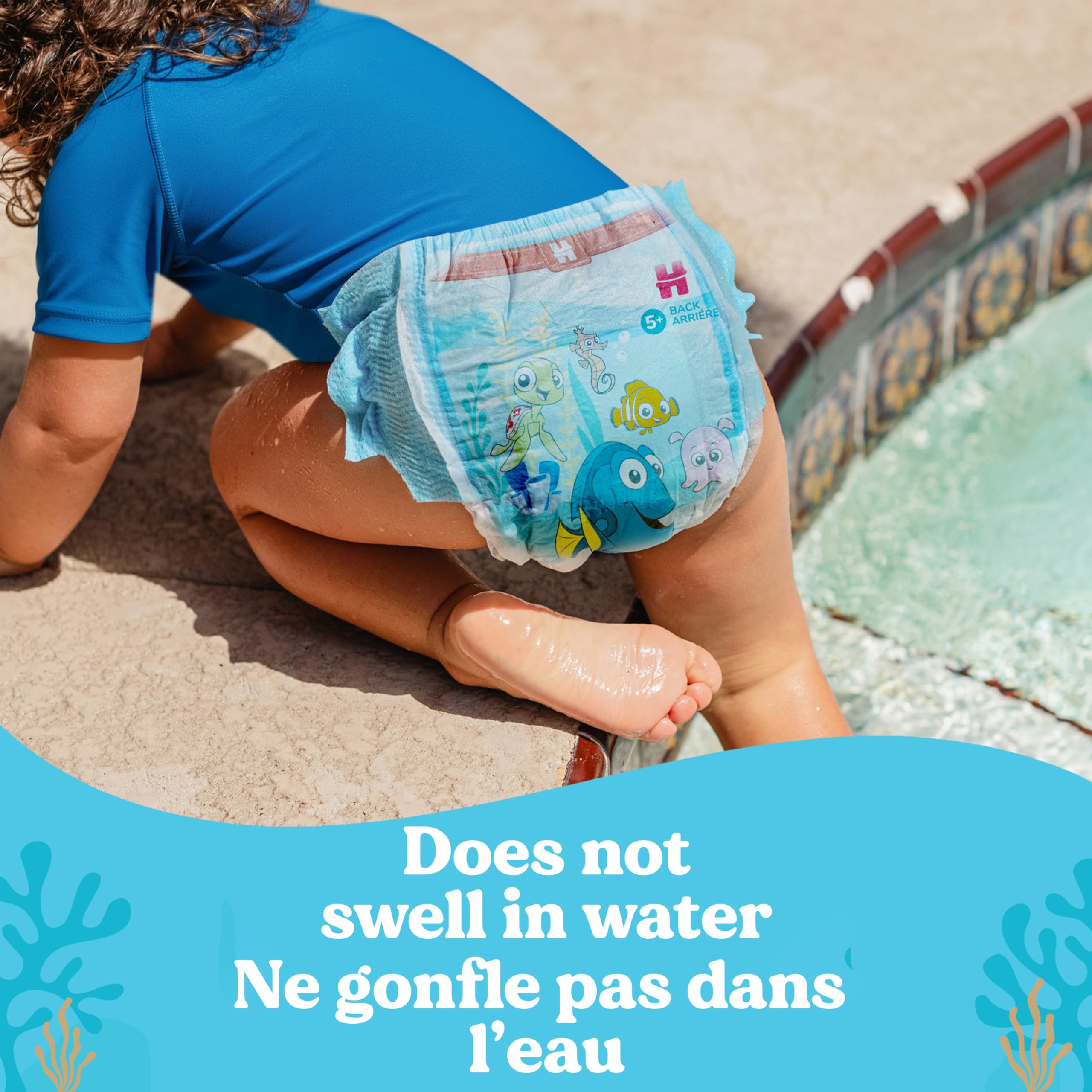 HUGGIES Little Swimmers Swim Diapers, Size 4 Medium, 24-34 lb, 11 Ct 🍁 All In One Marketplace Canada