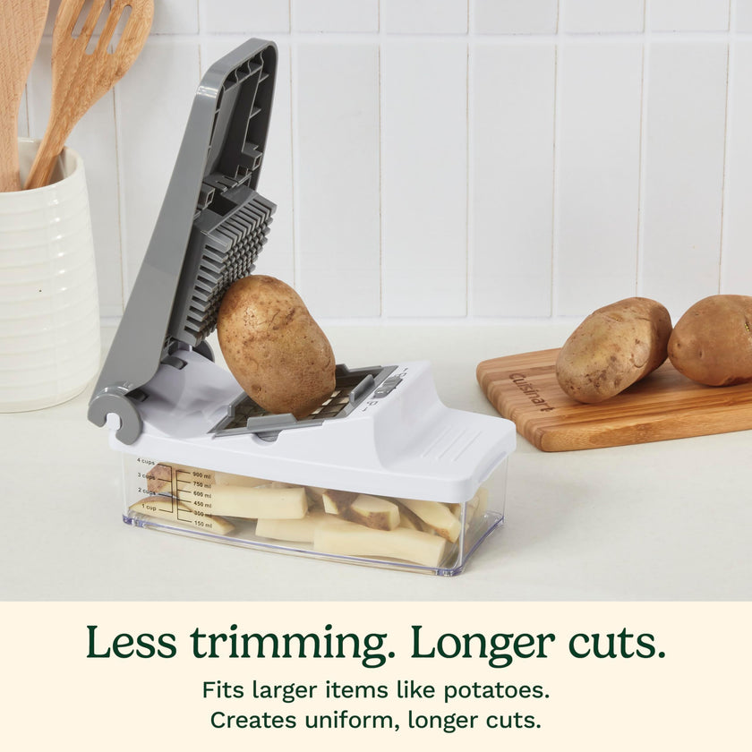 Cuisinart PrepExpress® Vegetable & Fruit Box Dicer/Chopper with Small & Large Blade Grids for Quick & Easy Food Preparation, Comes with a 4-Cup Collection Container (CTG-00-VFCC) 🍁 All In One Marketplace Canada