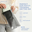 Jool Baby Folding Travel Potty Training Seat for Toddlers, Fits Round & Oval Toilets, Non-Slip Suction Cups, Includes Free Travel Bag (Sage) 🍁 All In One Marketplace Canada