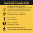 Vitamin D3 K2 Supplement - 2500 IU D3, 120 mcg K2 MK7 x 124 Capsules - Plant-Based, Vegan - Prevents Deficiency, Supports Bone Health in Women and Men - Made in Canada, Third-Party Tested - Nutritionn 🍁 All In One Marketplace Canada