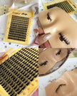 JIMIRE Natural Lash Clusters Extensions 180Pcs Anime Eyelash Extensions D Curl Wispy Manga Eyelash Clusters 8-16MM Cluster Eyelash Extensions Individual Lashes Pack 🍁 All In One Marketplace Canada