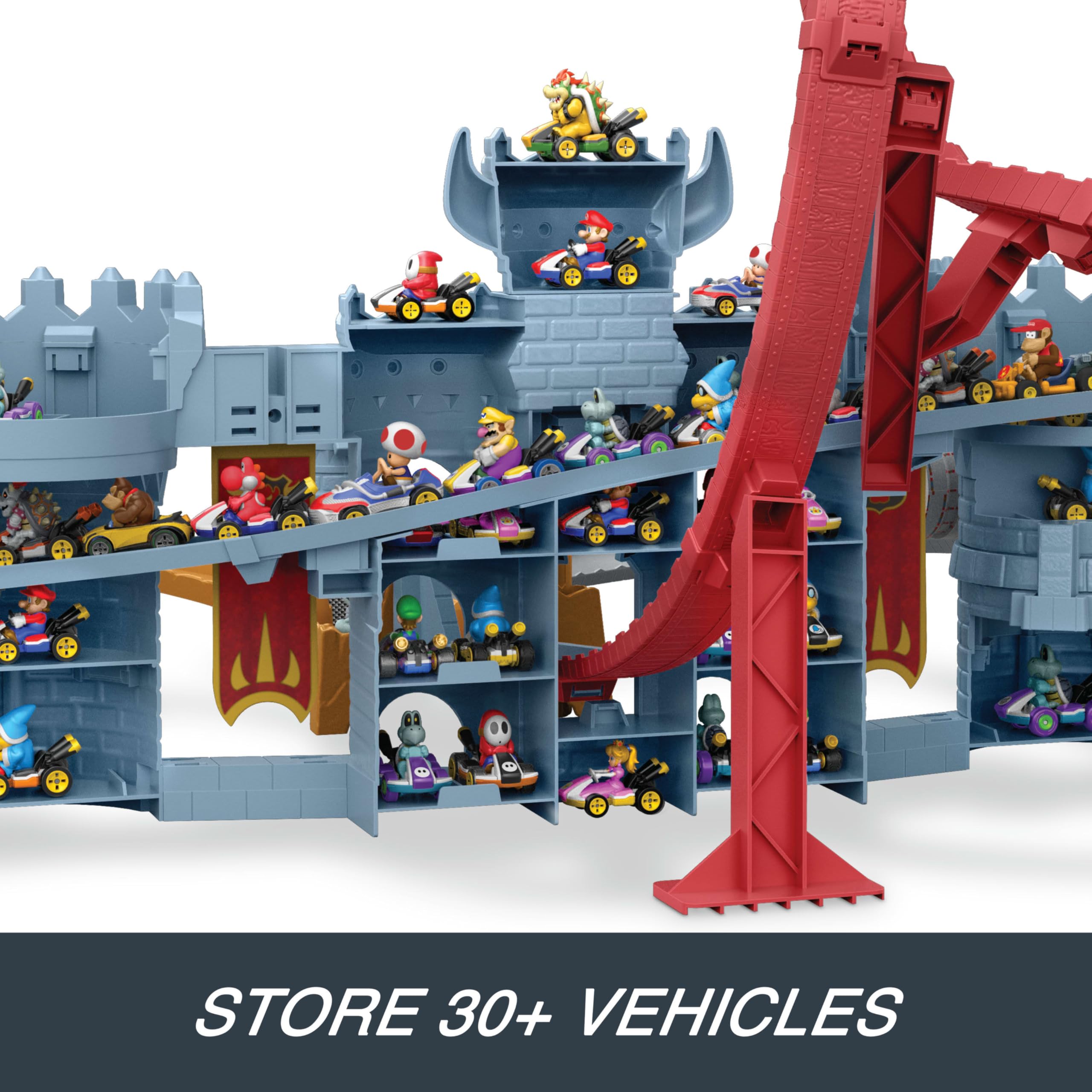 Hot Wheels Mario Kart Bowser’s Castle Playset & Kamek 🍁 All In One Marketplace Canada