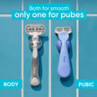 Gillette Razors Women Pubic Hair, Bikini Razor, Venus Intimate Grooming Razor, 1 Handle + 2 Refills 🍁 All In One Marketplace Canada
