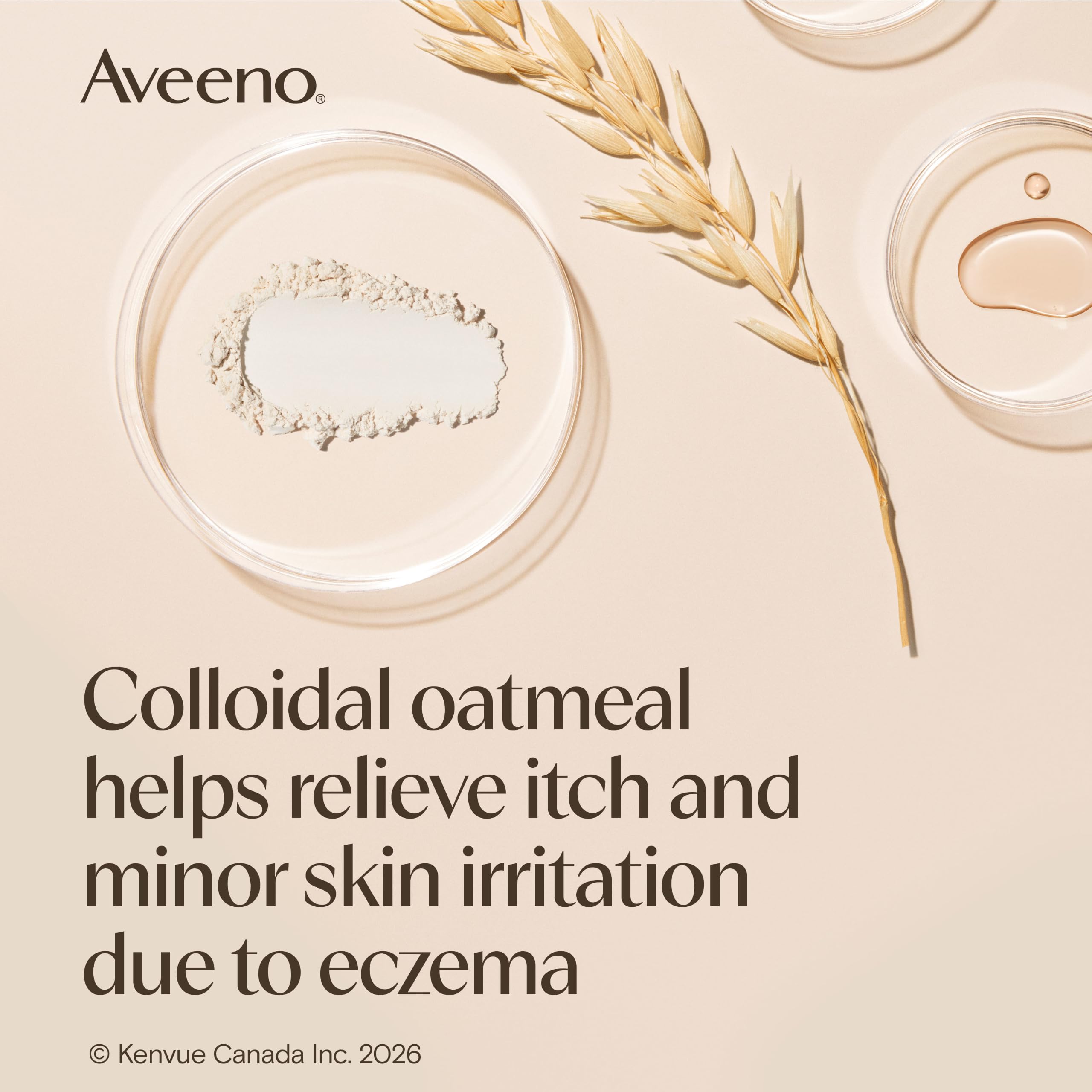 Aveeno Eczema Care Itch Relief Balm, Colloidal Oatmeal Eczema Cream for Instant Itchy Skin Relief, Intense Moisturizing Balm for Sensitive, Eczema-Prone Skin, Steroid- & Fragrance-Free, 311g 🍁 All In One Marketplace Canada