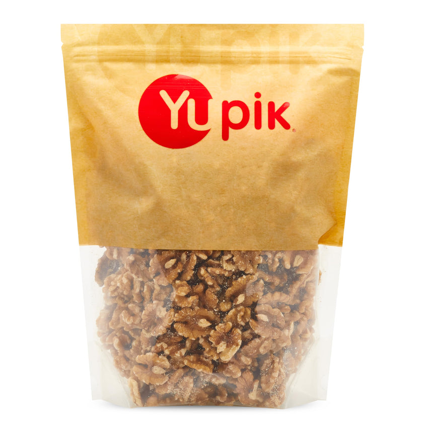 Yupik Raw Walnuts, Halves, 1 kg, Kosher, Gluten-Free, Vegan, Crunchy Nuts, Unsalted, Unroasted, Source of Omegas, Healthy Snacks, Ideal for Baking & Cooking 🍁 All In One Marketplace Canada