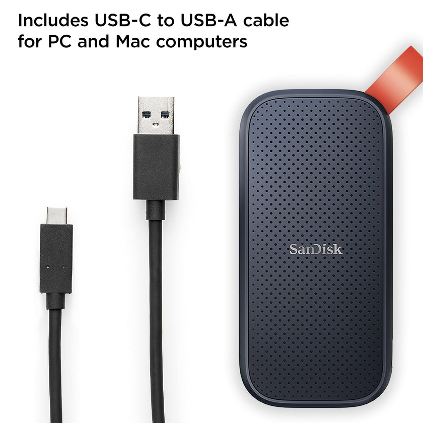 SanDisk 1TB Portable SSD - Up to 800MB/s, USB-C, USB 3.2 Gen 2, Updated Firmware - External Solid State Drive - SDSSDE30-1T00-G26 🍁 All In One Marketplace Canada