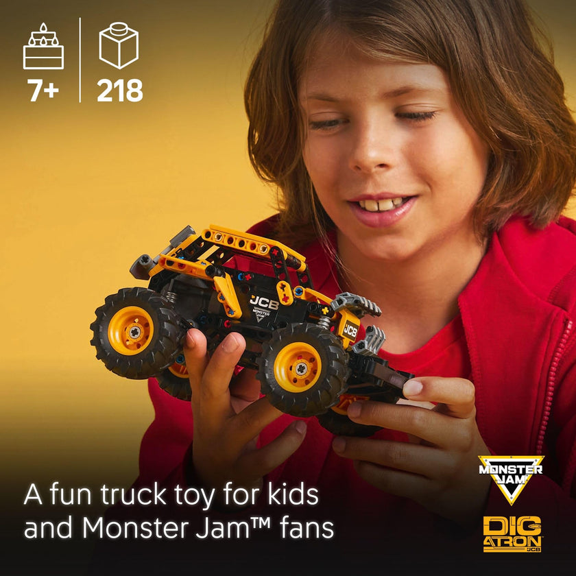 LEGO Technic Monster Jam DIGatron Pull-Back Monster Truck Toy - Building Toy for Kids, Boys and Girls, Ages 7+ - Creative Gift Idea for Lovers of Monster Trucks - 42199 🍁 All In One Marketplace Canada