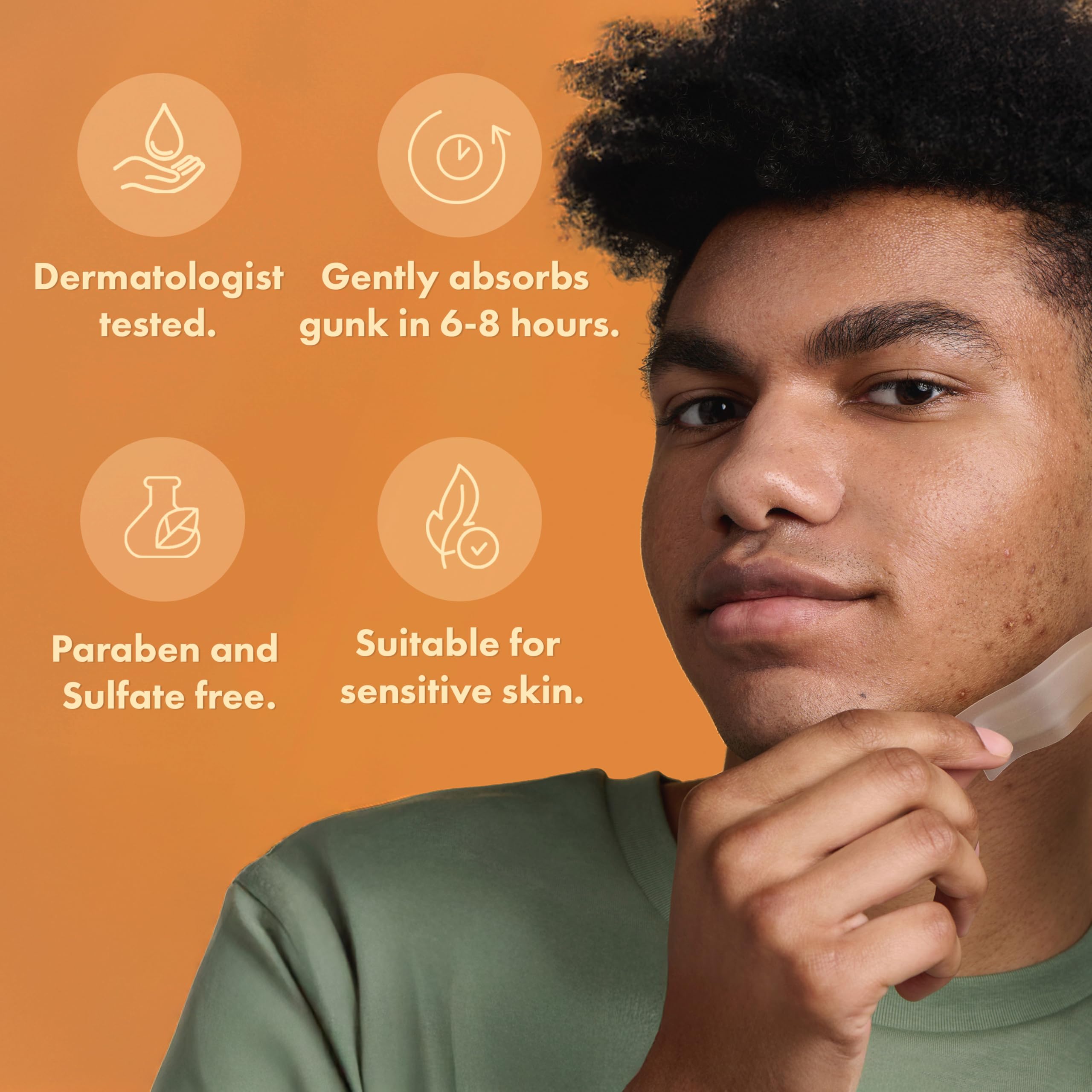 Hero Cosmetics Mighty Patch Surface – Large Hydrocolloid Patch for Pimples on the Body, Back and Face, Suitable for Sensitive Skin, 10 Count 🍁 All In One Marketplace Canada