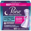 Poise Overnight Ultra Thin Incontinence & Postpartum Pads with Wings for Bladder Leaks, 8 Drop Extra Absorbent, Long Length, 60 Count (3 Packs of 20) 🍁 All In One Marketplace Canada