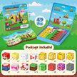 Mini Magnetic Blocks - 49 PCS Travel Magnet Building Blocks for Toddlers - STEM Educational Magnetic Building Toys with Portable Iron Box for Kids Ages 3-8 Boys & Girls 🍁 All In One Marketplace Canada