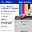 Brother Color Laser Printer with Wireless Printing Fast 19 PPM Output, Duplex Feature, Mobile Device Compatible, 250-Sheet Paper Tray for Professional Home Office Printing (HL-L3220CDW) 🍁 All In One Marketplace Canada