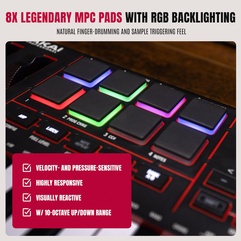 Akai Professional MPK Mini IV 25-Key USB-C MIDI Keyboard Controller, Black 🍁 All In One Marketplace Canada