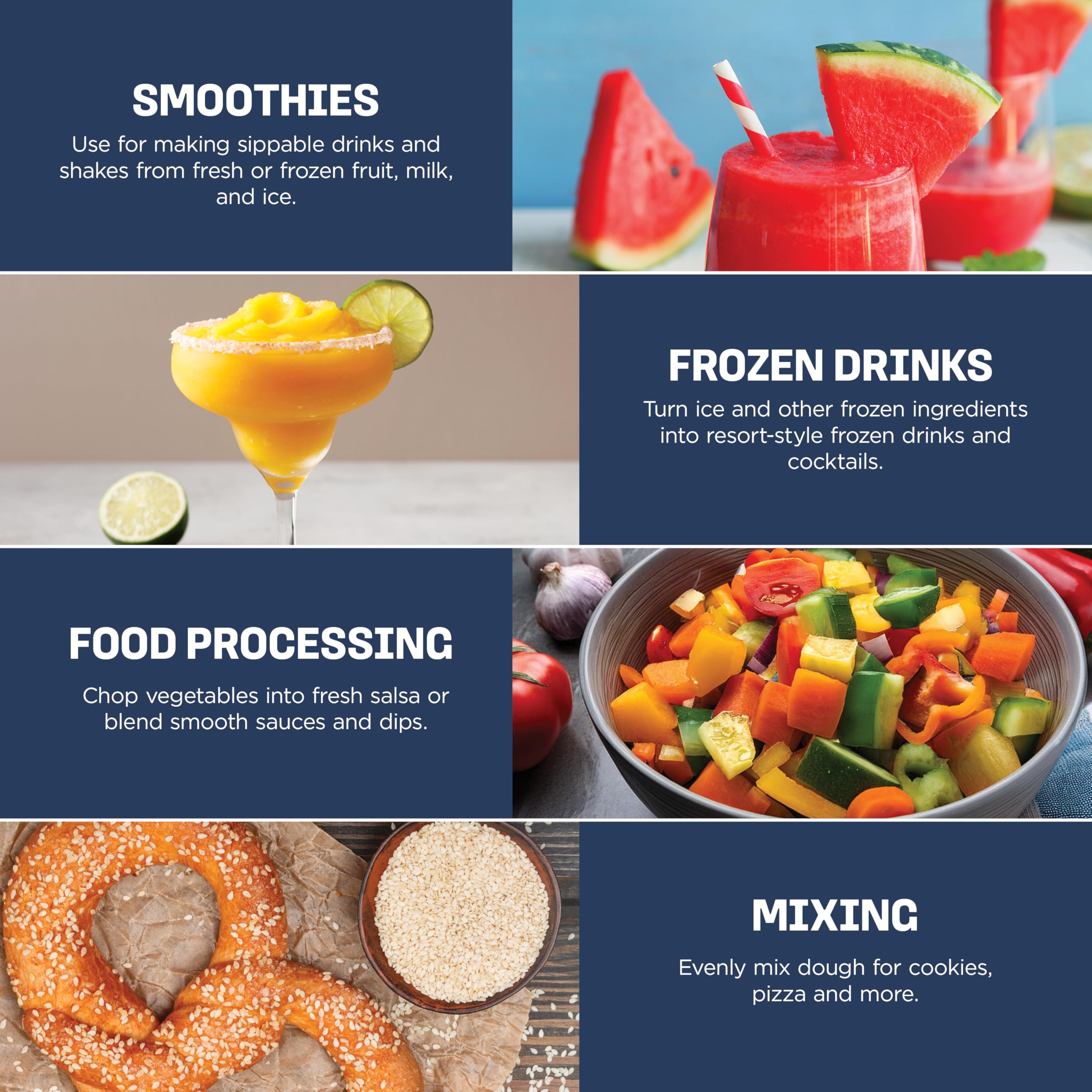 Ninja Kitchen System | All-in-One Food Processor & Blender for Smoothies | Includes Pitcher, (2) 16 oz. to-Go Cups & 8-Cup Bowl | Makes Salsa, Dough, Shakes, & Frozen Drinks | 1500W | Black | BL770 🍁 All In One Marketplace Canada