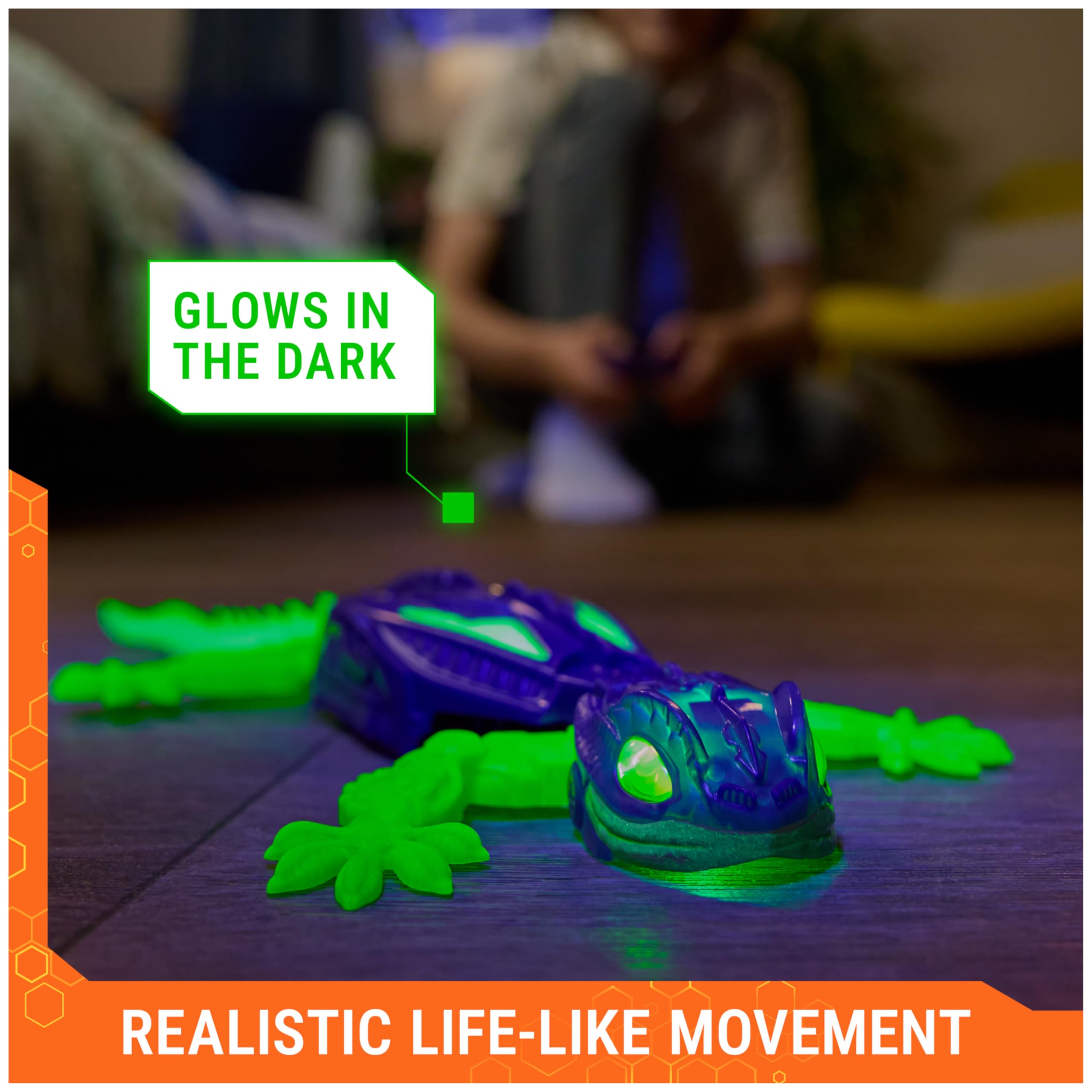 HEX Bots Glow-in-the-Dark Wall Crawler Gecko Remote Control Toy 🍁 All In One Marketplace Canada