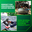 Metabo HPT Air Compressor, THE Tank, Portable Pancake Air Compressor 200 PSI, 6 Gallon Tank, Versatile for Use with Framing, Siding, Finish, Brad or Roofing Nailers, EC914S 🍁 All In One Marketplace Canada