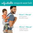 Infantino Flip 4-in-1 Baby Carrier Convertible Ergonomic, Light & Airy 🍁 All In One Marketplace Canada