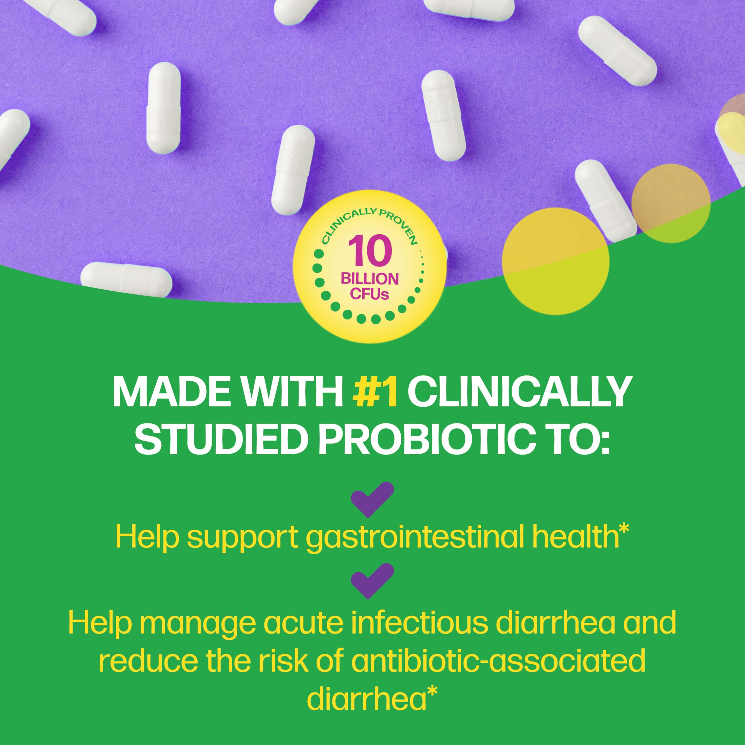 Culturelle Daily Digestive Health Daily Probiotic for Men and Women | With 100% Naturally Sourced Lactobacillus GG Strain †††††† | Pharmacist Recommended ††††† | Gluten Free and Vegan | 30 Count Capsules 🍁 All In One Marketplace Canada