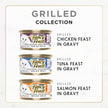 Fancy Feast Grilled Wet Cat Food, in Gravy Variety Pack 3 Flavours - 85 g Can (24 Pack) 🍁 All In One Marketplace Canada