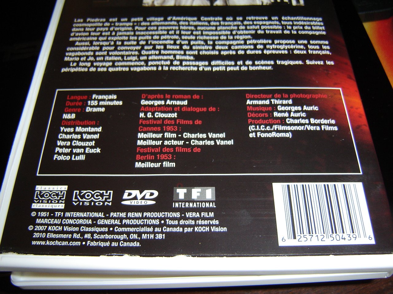 Le Salaire De La Peur - DVD