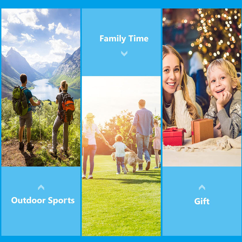 NXGKET Walkie Talkies for Kids Adults, Rechargeable Long Range Walky Talky 2 Way Radios 22 Channels with Li-ion Battery USB-C Cable for Family Toys Gift Camping Hiking 2 Pack 🍁 All In One Marketplace Canada