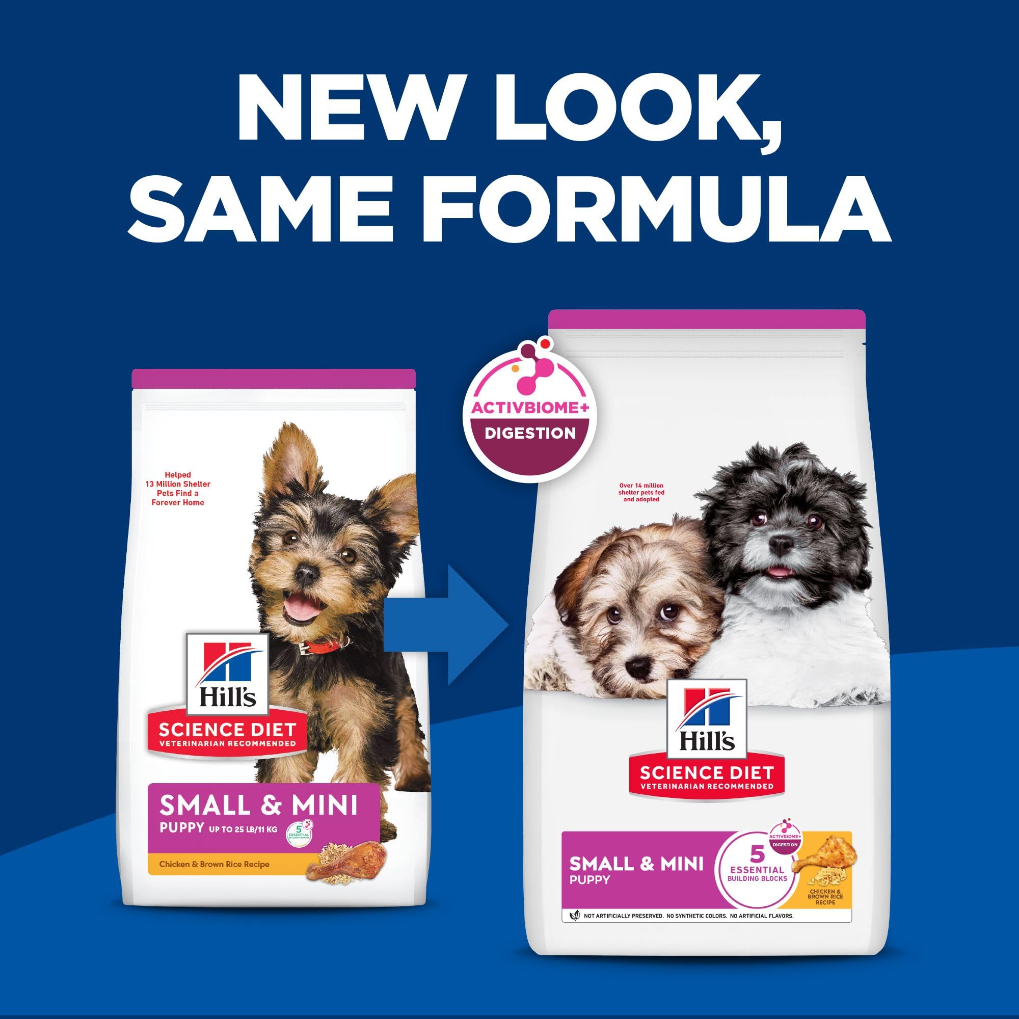 Hill's Science Diet Puppy Small & Mini Chicken & Brown Rice Recipe Dry Dog Food 2.04 kg Bag 🍁 All In One Marketplace Canada