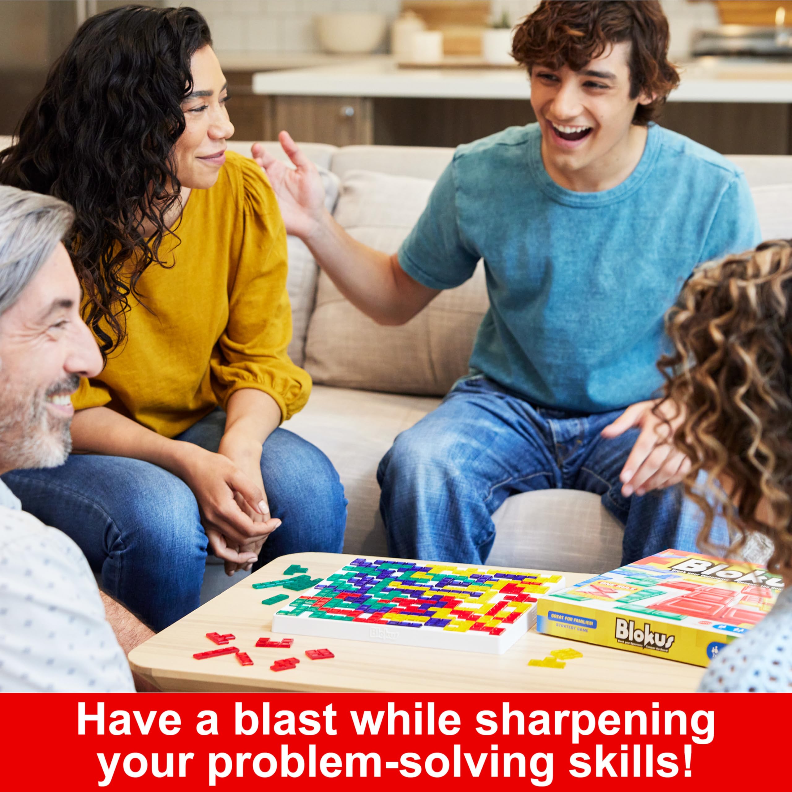 Mattel Games Blokus Strategy Board Game for Kids & Families with Color Blind Accessible Pieces & Just One Rule 🍁 All In One Marketplace Canada