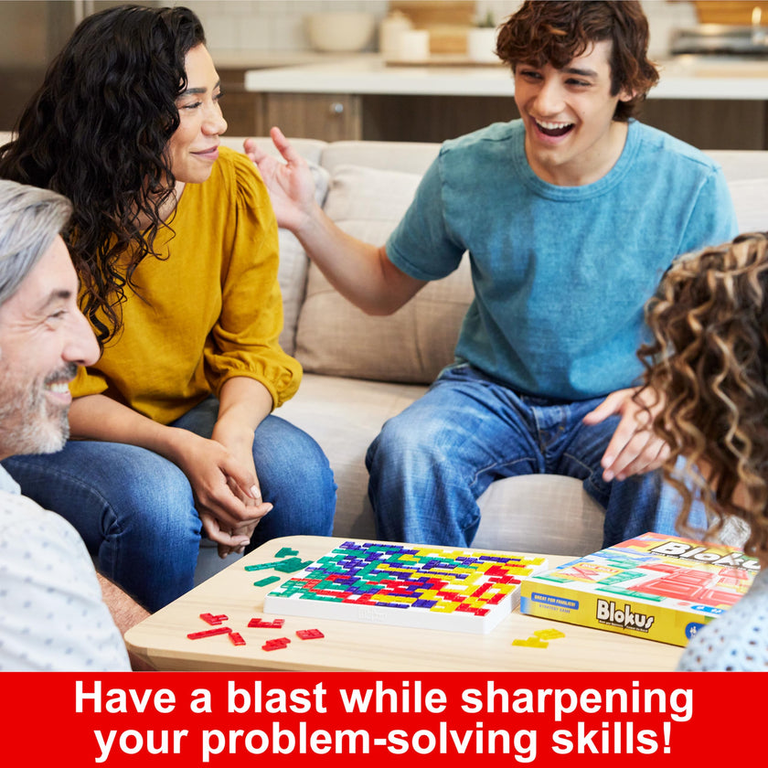 Mattel Games Blokus Strategy Board Game for Kids & Families with Color Blind Accessible Pieces & Just One Rule 🍁 All In One Marketplace Canada