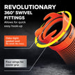 Camco 21012 RhinoEXTREME 20ft RV Sewer Hose Kit | Includes Swivel Fitting and Translucent Elbow with 4-in-1 Dump Station Fitting | Storage Caps Included 🍁 All In One Marketplace Canada