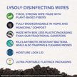 Lysol Disinfecting Wipes Flatpack, Citrus, Biodegradable Wipes, Kills 99.9% of Viruses & Bacteria, Bulk Pack of 4, 336 count (4 x 84 count) 🍁 All In One Marketplace Canada