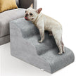 Dog Stairs for Small Dogs - High Density Foam Dog Ramp, Extra Wide Pet Steps with Non-Slip Bottom for High Beds, Couche and Sofa, Best for Dogs Injured, Older Doggy Cats, Pet with Joint Pain (3 Tiers) 🍁 All In One Marketplace Canada