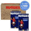 Huggies Overnites Nighttime Baby Diapers, Size 5, 100 Ct 🍁 All In One Marketplace Canada